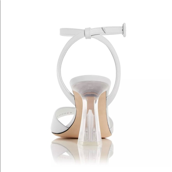 Giussepe Zanotti Vanilla Clear Heel Sandals - Picture 2 of 8